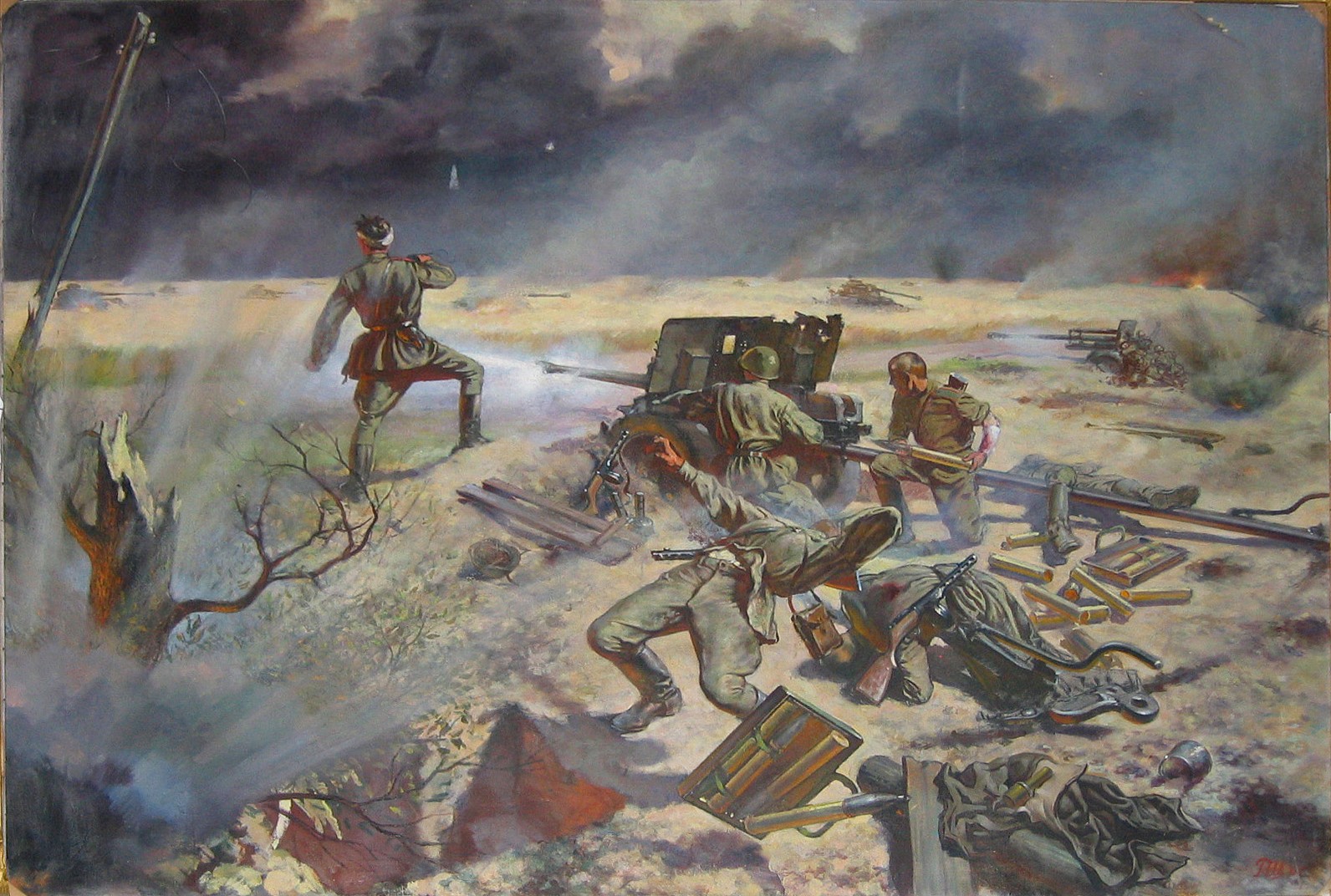 «Великая Отечественная война» (1942) Журавлев картина