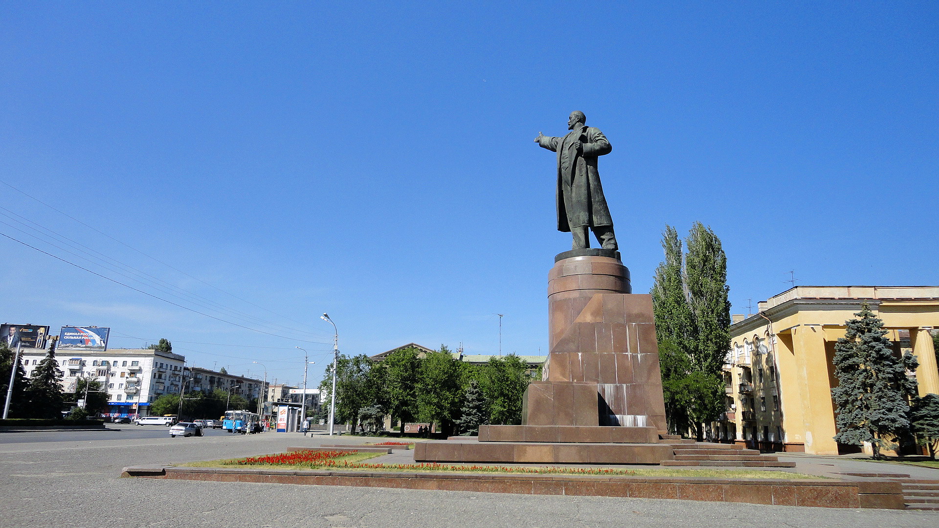 Памятник ленину в волгограде фото