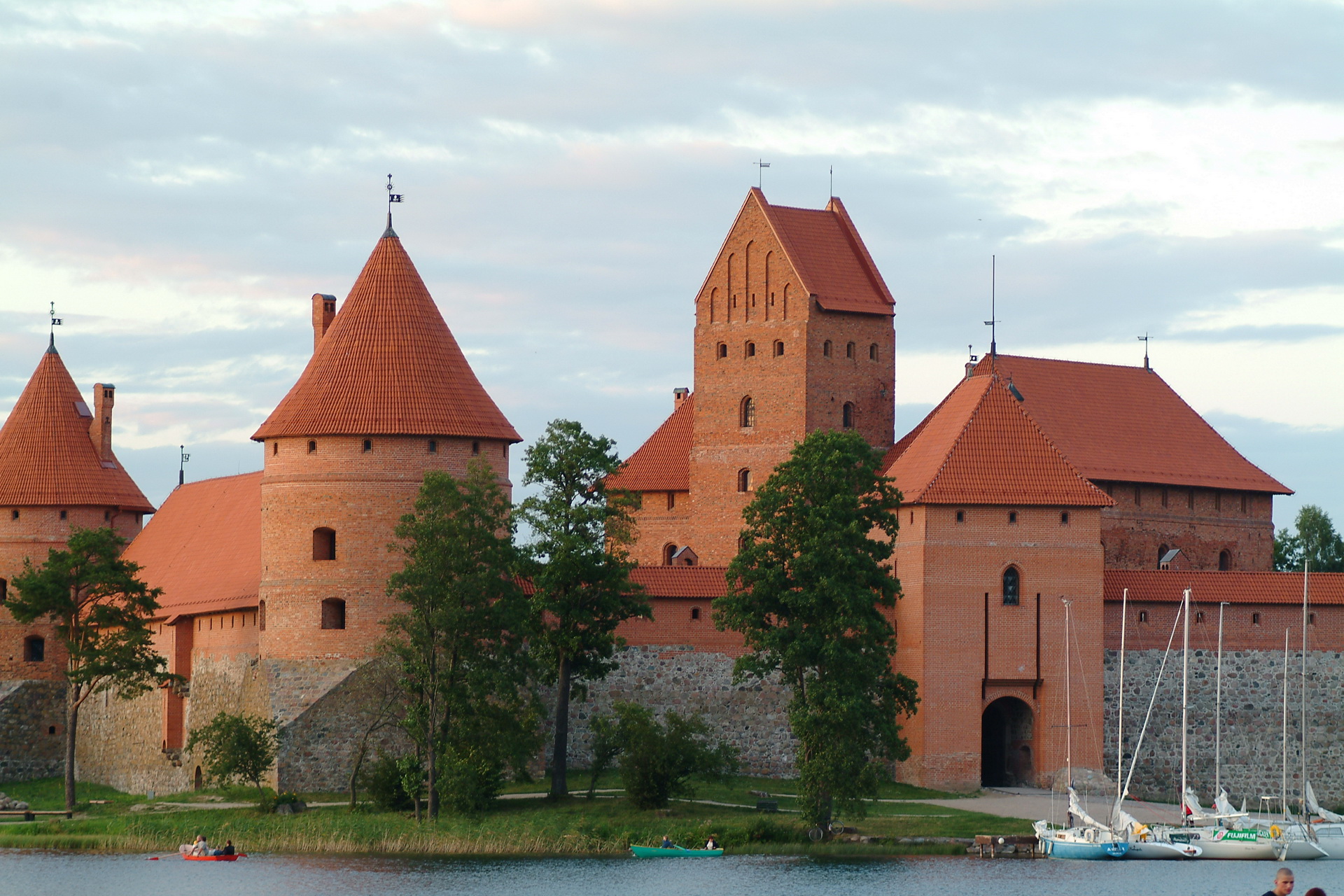 Фото замка тракай