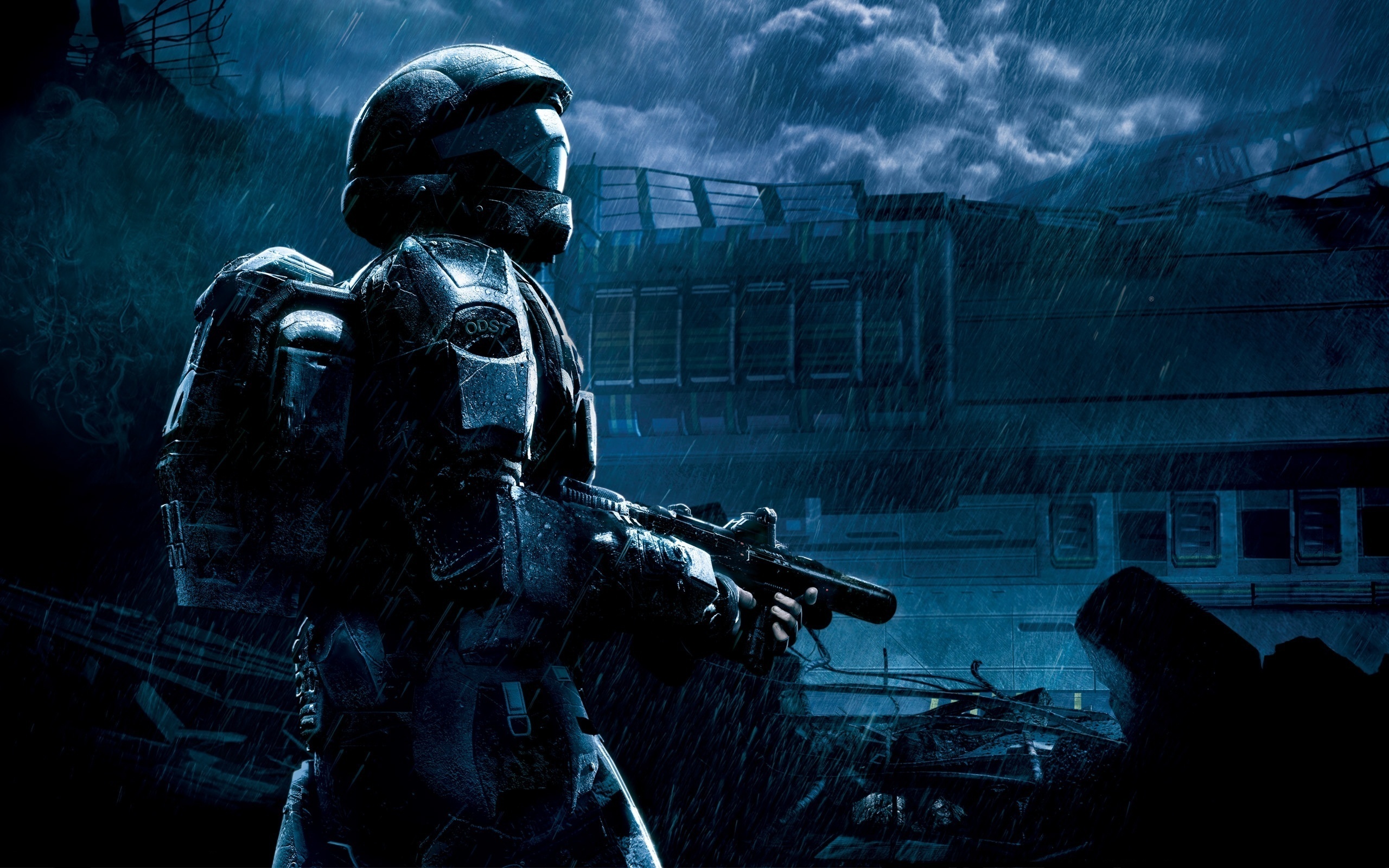 Синий солдат. Halo ODST. Halo 2 ODST. Halo 3: ODST. Halo 3 ODST Rookie.