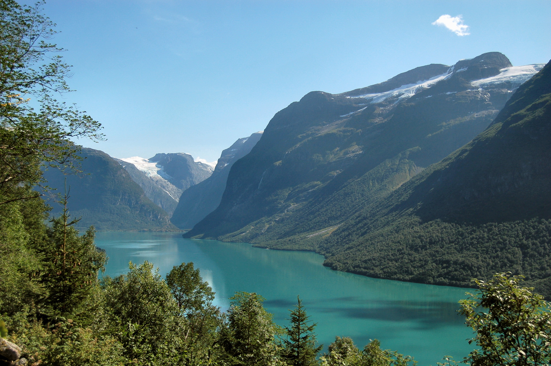 Озеро люсерен Норвегия