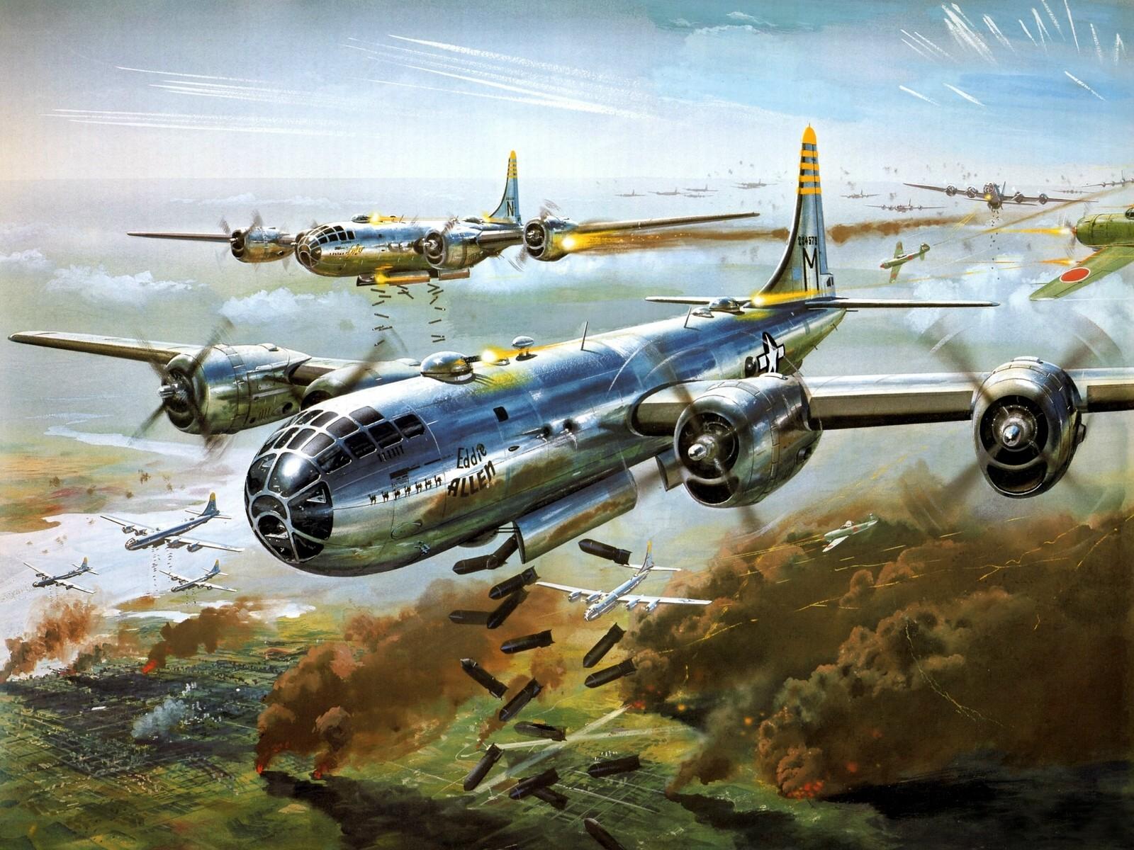B-29 бомбардировщик вторая мировая