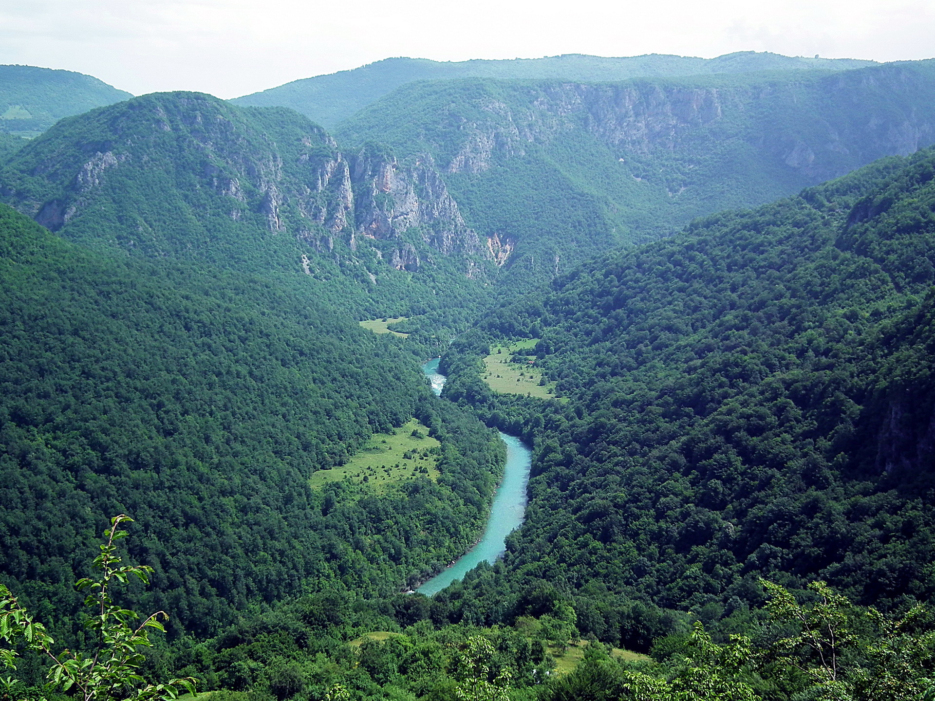 каньон в черногории