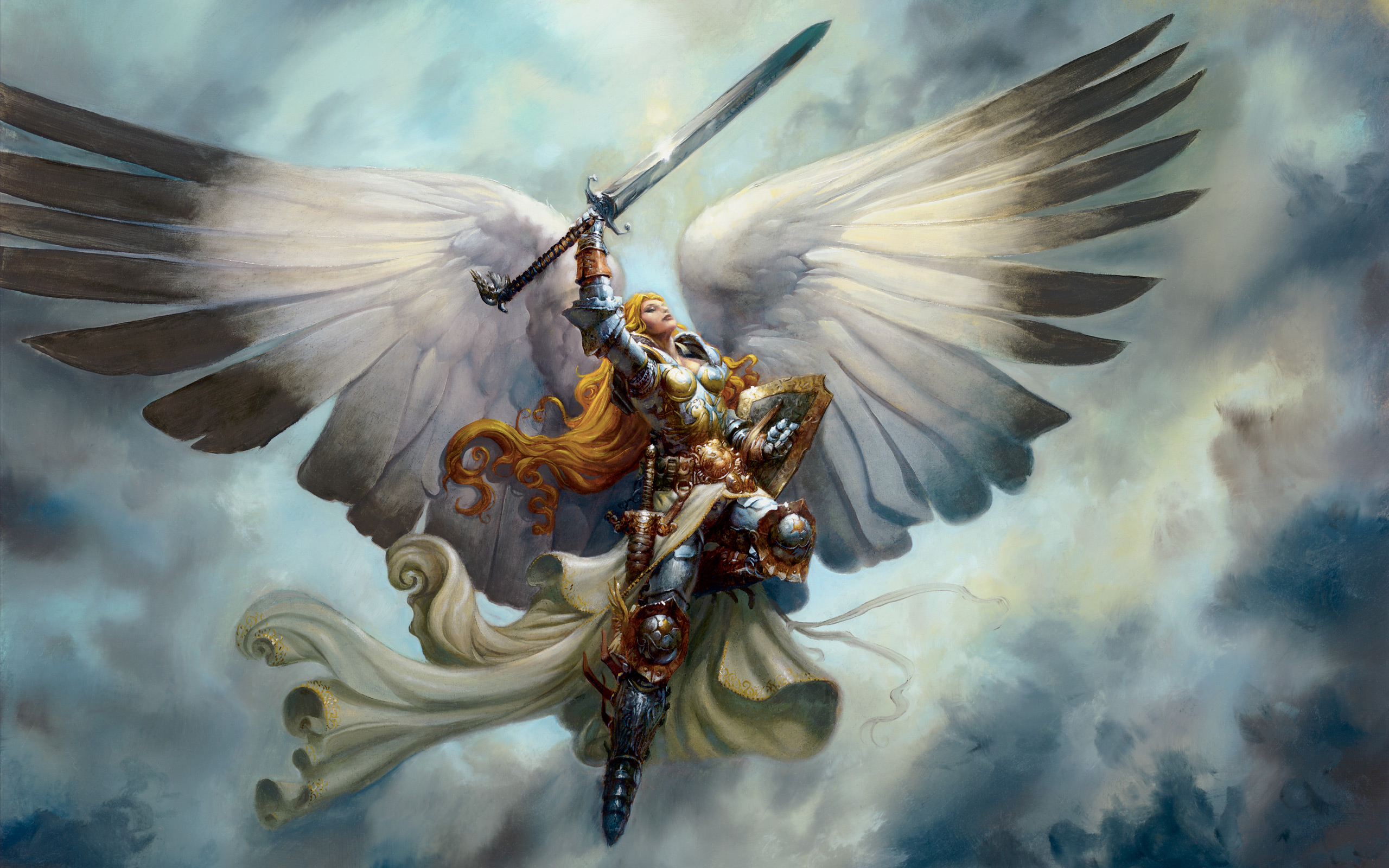 Фото архангела михаила с крыльями и мечом