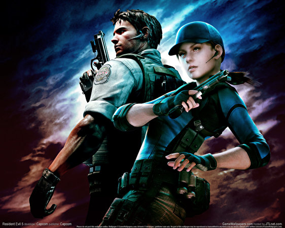 Обои игра resident evil