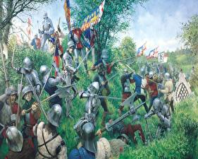 Фото Живопись Battle of Tewkesbury 1471