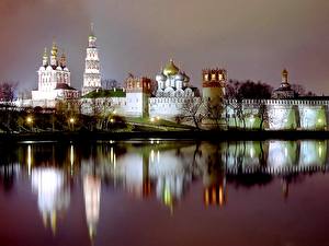 Обои для рабочего стола Храмы Москва Города