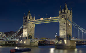 Фото Великобритания London, tower bridge Города