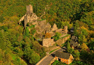 Обои Германия Niederburg город