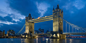 Фотография Великобритания Llondon, tower bridge город