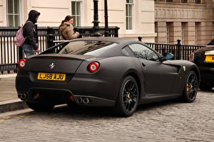 Фотография Феррари Ferrari Matt Black