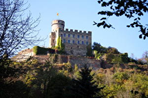 Фотографии Замки Германия Castle Pyrmonth Города