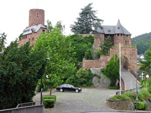 Картинки Замки Германия Castle Hengebach