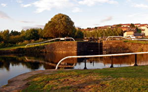 Фотография Великобритания Глазго Canal Ascending город