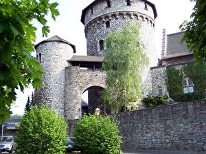 Картинки Замок Германия Castle Stolberg