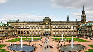 Фото Здания Германия Дрезден Zwinger palace