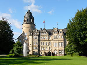 Картинка Замки Германия Castle Residenzschloss Detmold