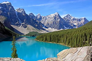 Картинка Парки Гора Banff National Park Canadia