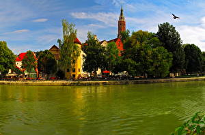 Фотографии Германия Бавария Ландсхут Города