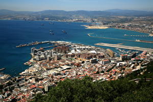 Обои Великобритания Гибралтар город