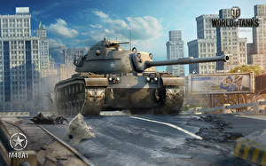 Картинки World of Tanks Танк M48A1 компьютерная игра