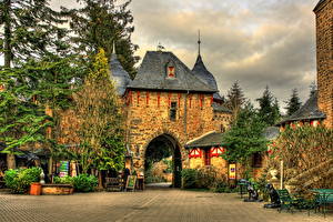 Фото Замок Германия Burg Satzvey