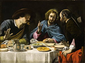 Картинки Картина Filippo Tarchiani - The Supper at Emmaus