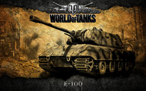 Картинка World of Tanks Танки E-100 Игры