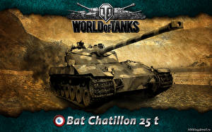 Картинка WOT Танк Bat Chatillon 25 t Игры