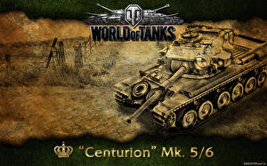 Картинка WOT Танки Centurion Mk. 5/6 компьютерная игра