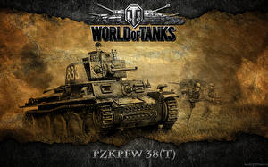 Фотография WOT Танки PZKPFW 38(T) Игры