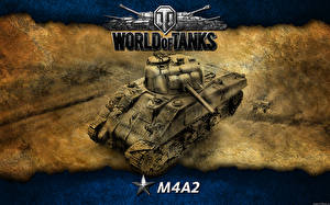 Картинка World of Tanks Танки M4A2 Игры