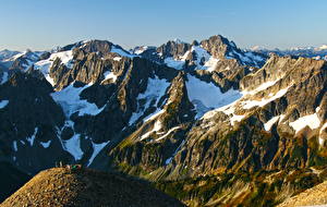 Обои Парк Гора north cascades США