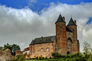 Фотографии Замки Германия Burg Murlenbach