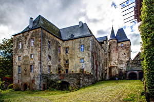 Картинка Замки Германия Castle Lissingen Города