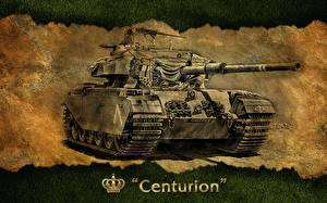 Обои World of Tanks Танки Centurion Игры