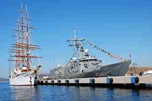 Картинка Корабли Sea Cloud & TCG Gemlik