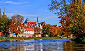 Картинки Германия Бавария Ной-Ульм Города