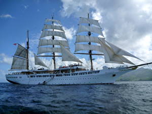 Фотография Корабли Парусные Sea Cloud