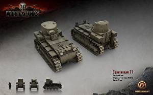 Фото World of Tanks Танк Cunningham T1 Игры