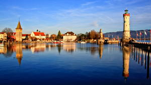 Фото Германия Речка Lindau Bavaria