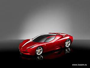 Фото Ferrari Красный Автомобили